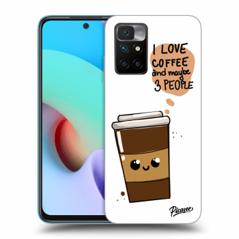 Picasee átlátszó szilikon tok az alábbi mobiltelefonokra Xiaomi Redmi 10 (2022) - Cute coffee