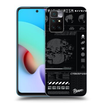 Picasee fekete szilikon tok az alábbi mobiltelefonokra Xiaomi Redmi 10 (2022) - FUTURE