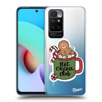 Picasee átlátszó szilikon tok az alábbi mobiltelefonokra Xiaomi Redmi 10 (2022) - Hot Cocoa Club