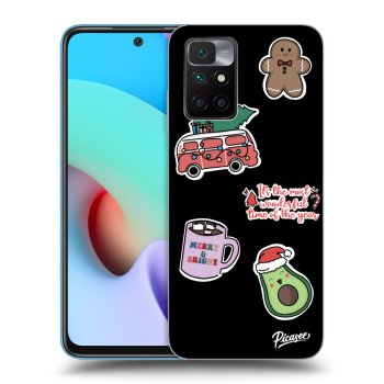 Picasee ULTIMATE CASE Xiaomi Redmi 10 (2022) - készülékre - Christmas Stickers