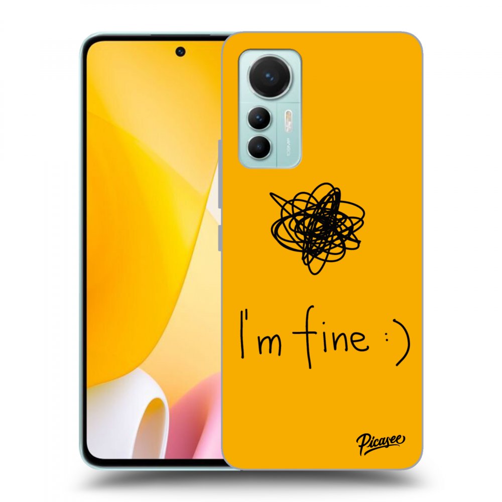 Picasee ULTIMATE CASE Xiaomi 12 Lite - készülékre - I am fine