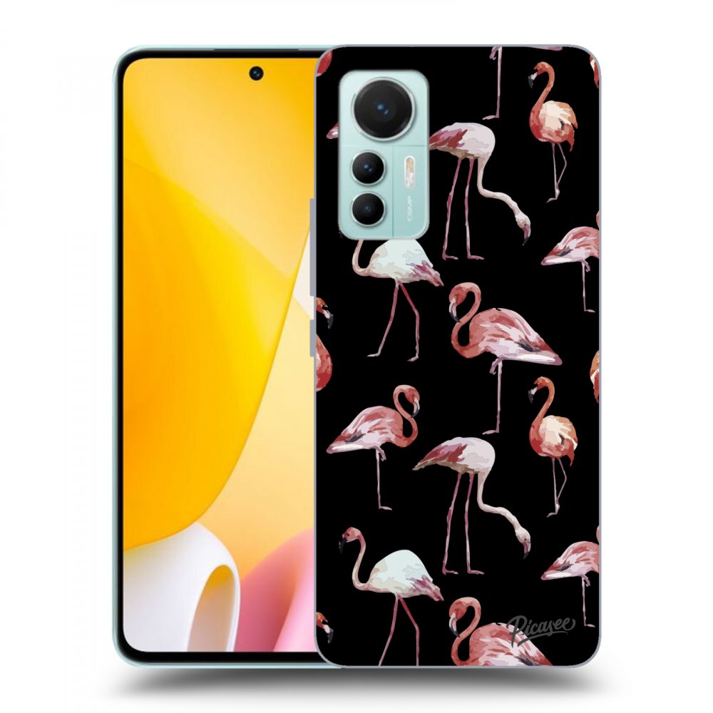 Picasee ULTIMATE CASE Xiaomi 12 Lite - készülékre - Flamingos