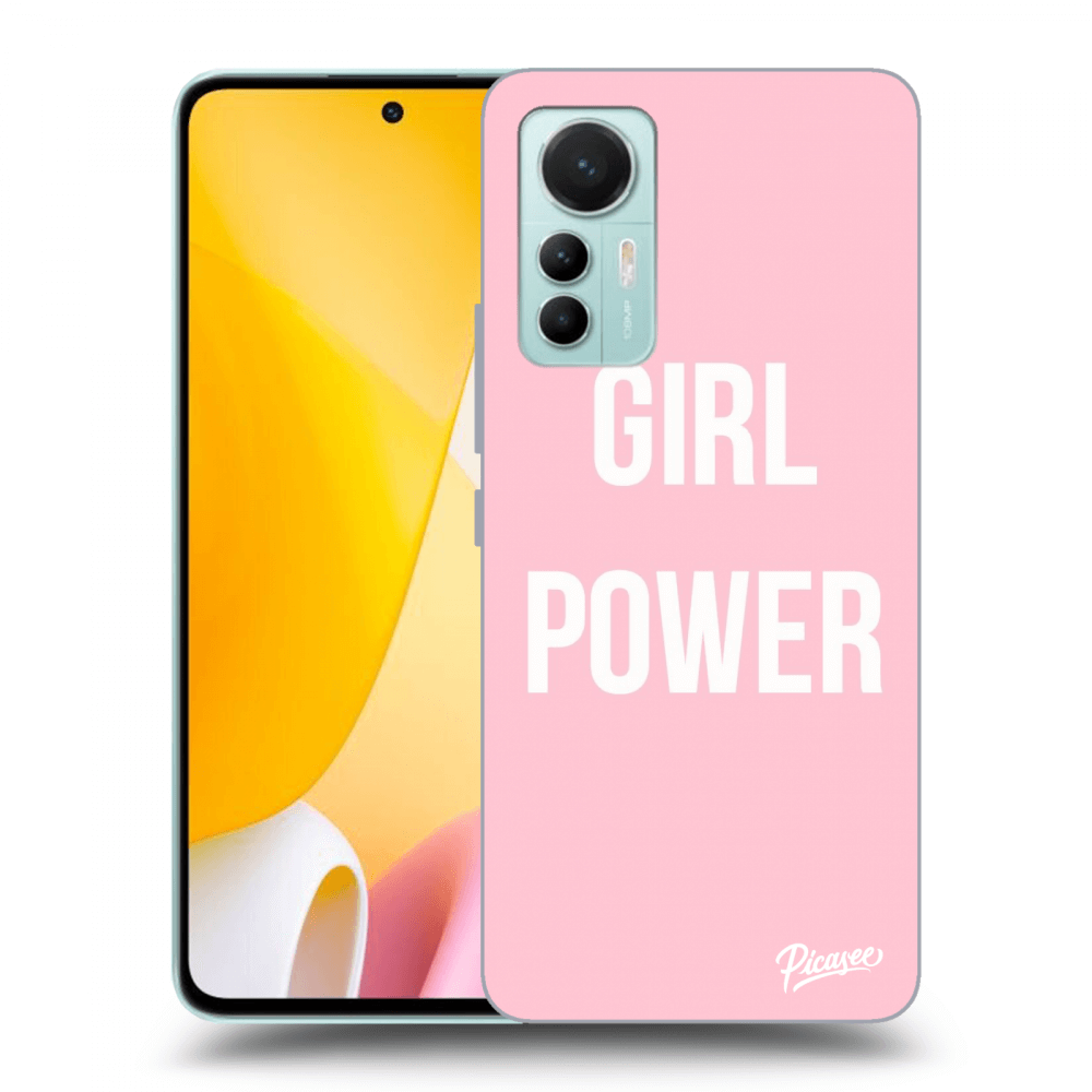 Picasee átlátszó szilikon tok az alábbi mobiltelefonokra Xiaomi 12 Lite - Girl power