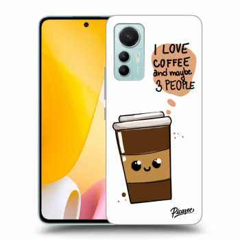 Szilikon tok erre a típusra Xiaomi 12 Lite - Cute coffee