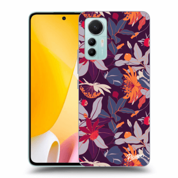 Szilikon tok erre a típusra Xiaomi 12 Lite - Purple Leaf