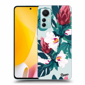 Szilikon tok erre a típusra Xiaomi 12 Lite - Rhododendron