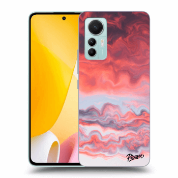 Szilikon tok erre a típusra Xiaomi 12 Lite - Sunset