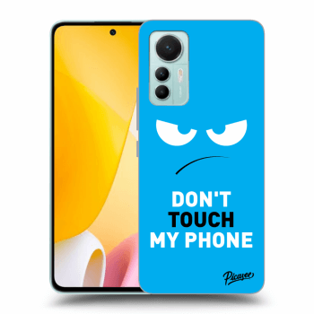 Tok az alábbi mobiltelefonokra Xiaomi 12 Lite - Angry Eyes - Blue