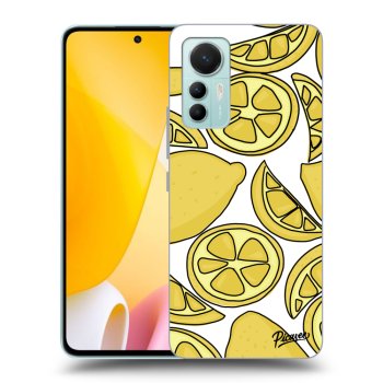 Szilikon tok erre a típusra Xiaomi 12 Lite - Lemon