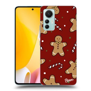 Picasee fekete szilikon tok az alábbi mobiltelefonokra Xiaomi 12 Lite - Gingerbread 2