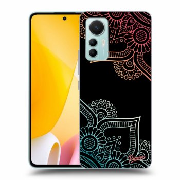 Szilikon tok erre a típusra Xiaomi 12 Lite - Flowers pattern