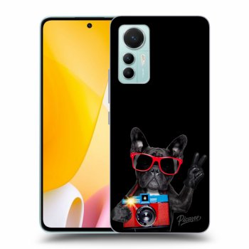 Szilikon tok erre a típusra Xiaomi 12 Lite - French Bulldog