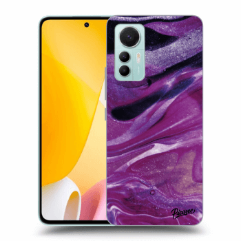 Picasee ULTIMATE CASE Xiaomi 12 Lite - készülékre - Purple glitter