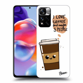 Szilikon tok erre a típusra Xiaomi Redmi Note 11 Pro+ 5G - Cute coffee