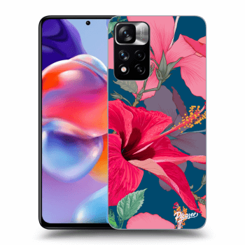 Szilikon tok erre a típusra Xiaomi Redmi Note 11 Pro+ 5G - Hibiscus