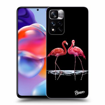 Picasee ULTIMATE CASE Xiaomi Redmi Note 11 Pro+ 5G - készülékre - Flamingos couple