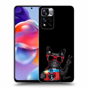 Szilikon tok erre a típusra Xiaomi Redmi Note 11 Pro+ 5G - French Bulldog