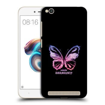 Picasee fekete szilikon tok az alábbi mobiltelefonokra Xiaomi Redmi 5A - Diamanty Purple