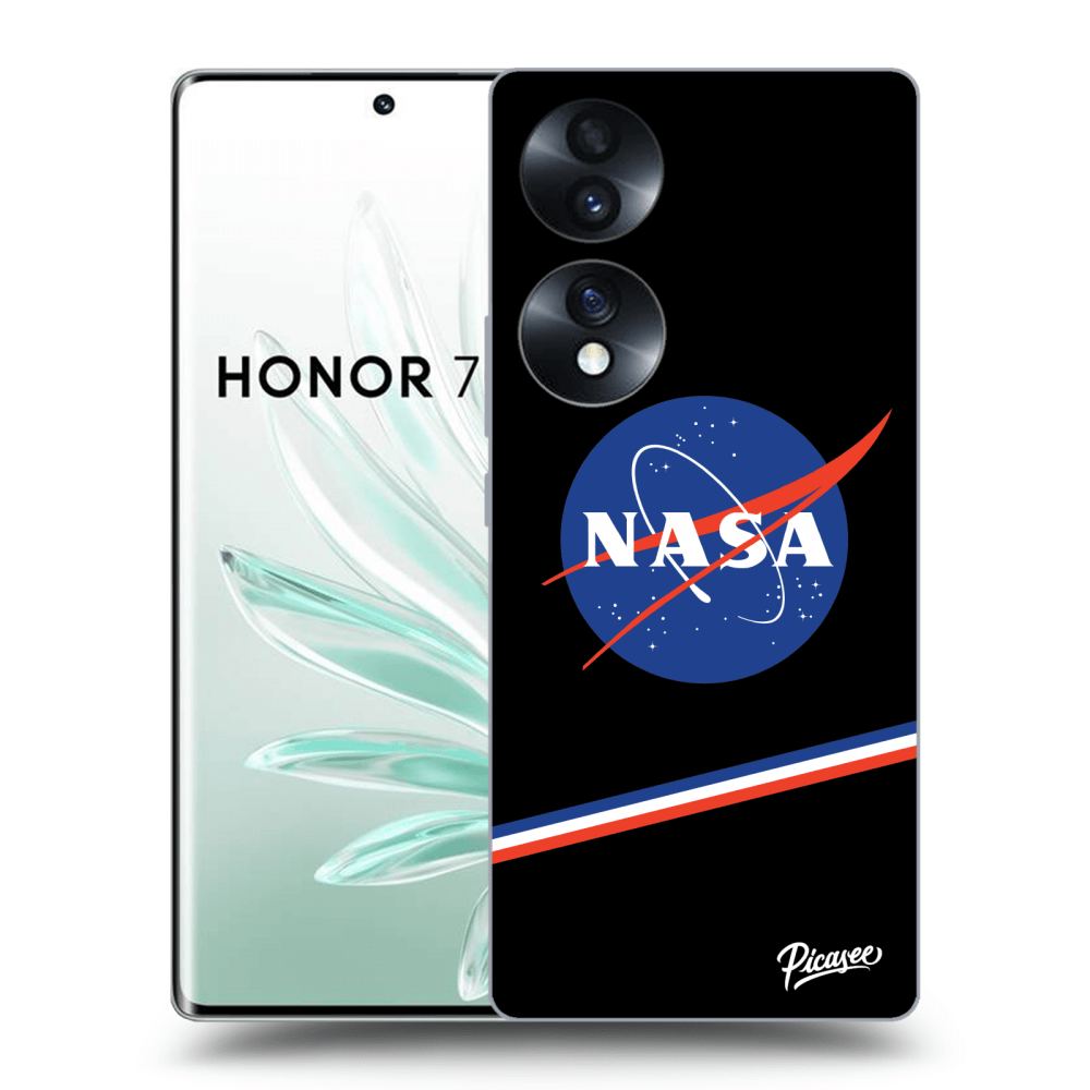 Picasee fekete szilikon tok az alábbi mobiltelefonokra Honor 70 - NASA Original
