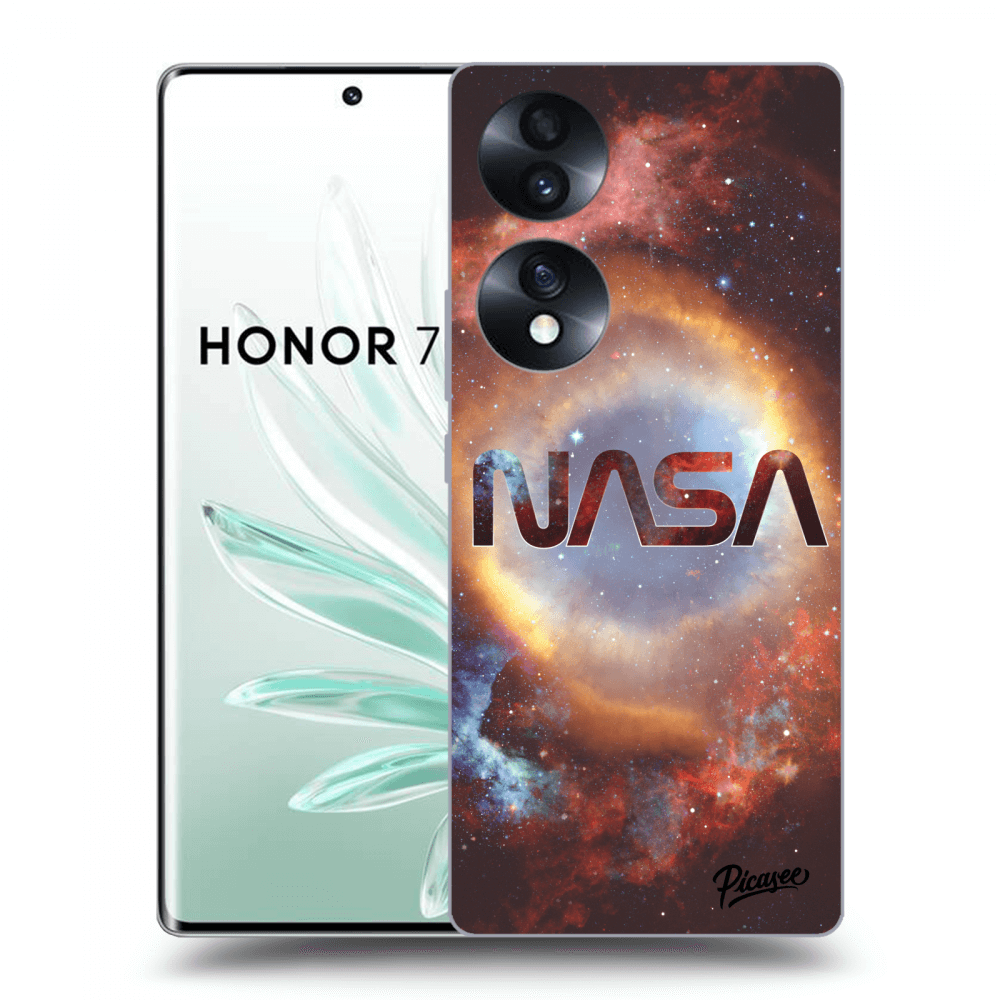 Picasee fekete szilikon tok az alábbi mobiltelefonokra Honor 70 - Nebula