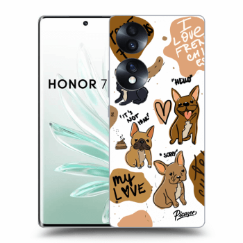 Szilikon tok erre a típusra Honor 70 - Frenchies