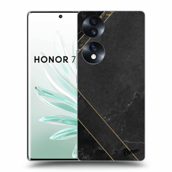 Szilikon tok erre a típusra Honor 70 - Black tile