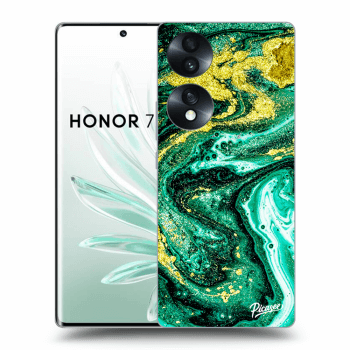 Szilikon tok erre a típusra Honor 70 - Green Gold