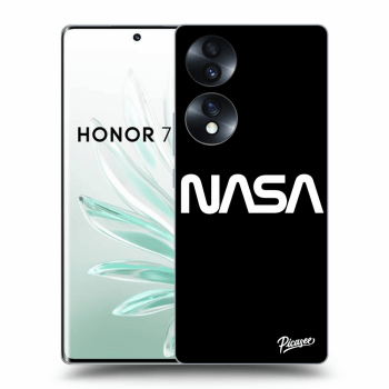 Picasee fekete szilikon tok az alábbi mobiltelefonokra Honor 70 - NASA Basic