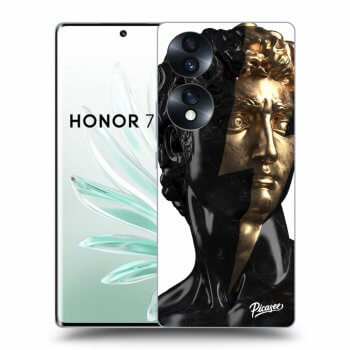 Szilikon tok erre a típusra Honor 70 - Wildfire - Black