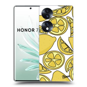 Szilikon tok erre a típusra Honor 70 - Lemon