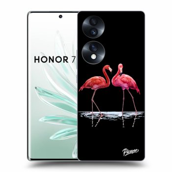 Szilikon tok erre a típusra Honor 70 - Flamingos couple