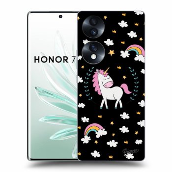 Szilikon tok erre a típusra Honor 70 - Unicorn star heaven