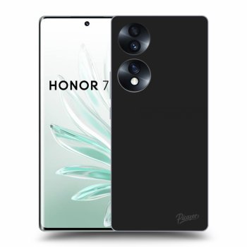Picasee fekete szilikon tok az alábbi mobiltelefonokra Honor 70 - Clear
