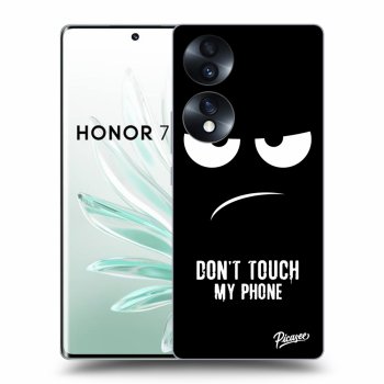 Szilikon tok erre a típusra Honor 70 - Don't Touch My Phone