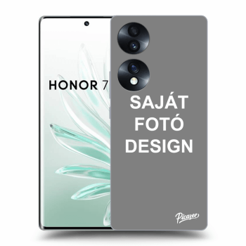 Szilikon tok erre a típusra Honor 70 - Saját fotó/motívum