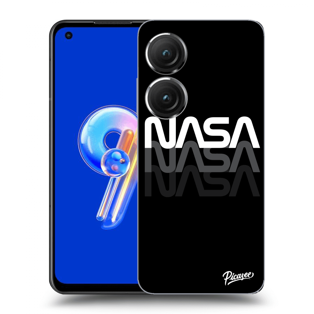 Picasee átlátszó szilikon tok az alábbi mobiltelefonokra Asus Zenfone 9 - NASA Triple