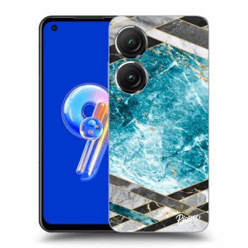 Tok az alábbi mobiltelefonokra Asus Zenfone 9 - Blue geometry