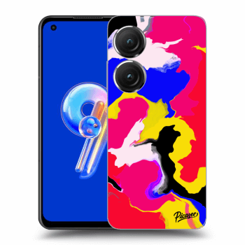 Picasee átlátszó szilikon tok az alábbi mobiltelefonokra Asus Zenfone 9 - Watercolor