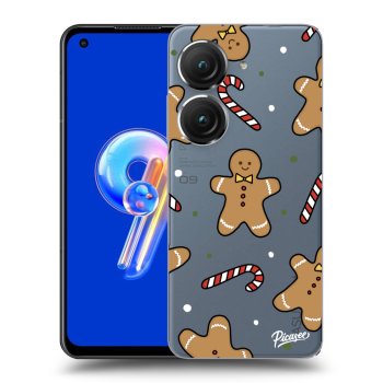 Picasee átlátszó szilikon tok az alábbi mobiltelefonokra Asus Zenfone 9 - Gingerbread