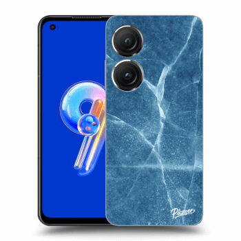 Picasee átlátszó szilikon tok az alábbi mobiltelefonokra Asus Zenfone 9 - Blue marble
