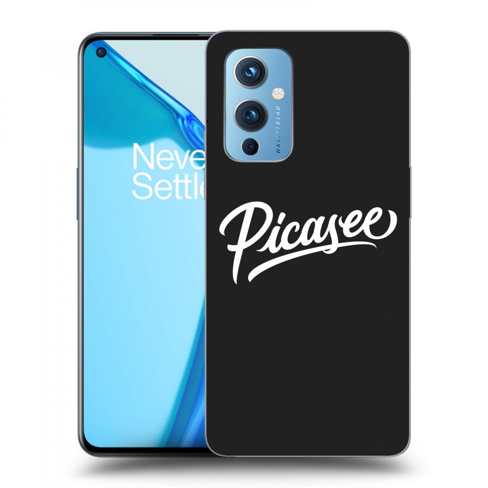 Picasee fekete szilikon tok az alábbi mobiltelefonokra OnePlus 9 - Picasee - White