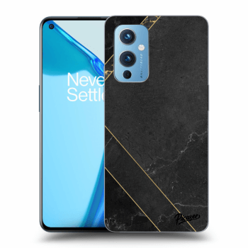 Szilikon tok erre a típusra OnePlus 9 - Black tile