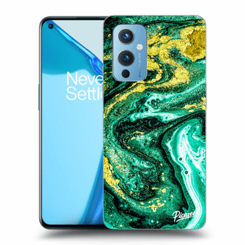 Szilikon tok erre a típusra OnePlus 9 - Green Gold