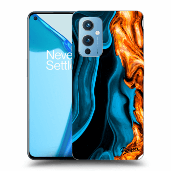 Szilikon tok erre a típusra OnePlus 9 - Gold blue