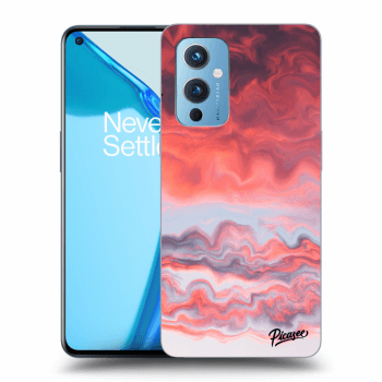 Szilikon tok erre a típusra OnePlus 9 - Sunset