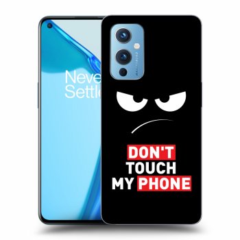 Szilikon tok erre a típusra OnePlus 9 - Angry Eyes - Transparent