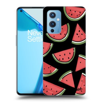 Picasee fekete szilikon tok az alábbi mobiltelefonokra OnePlus 9 - Melone