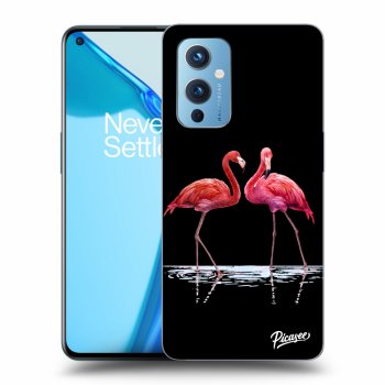 Szilikon tok erre a típusra OnePlus 9 - Flamingos couple