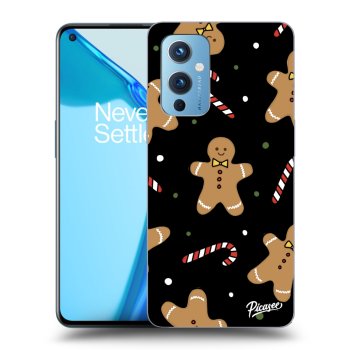Picasee fekete szilikon tok az alábbi mobiltelefonokra OnePlus 9 - Gingerbread