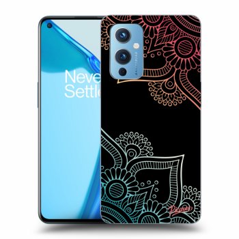 Szilikon tok erre a típusra OnePlus 9 - Flowers pattern